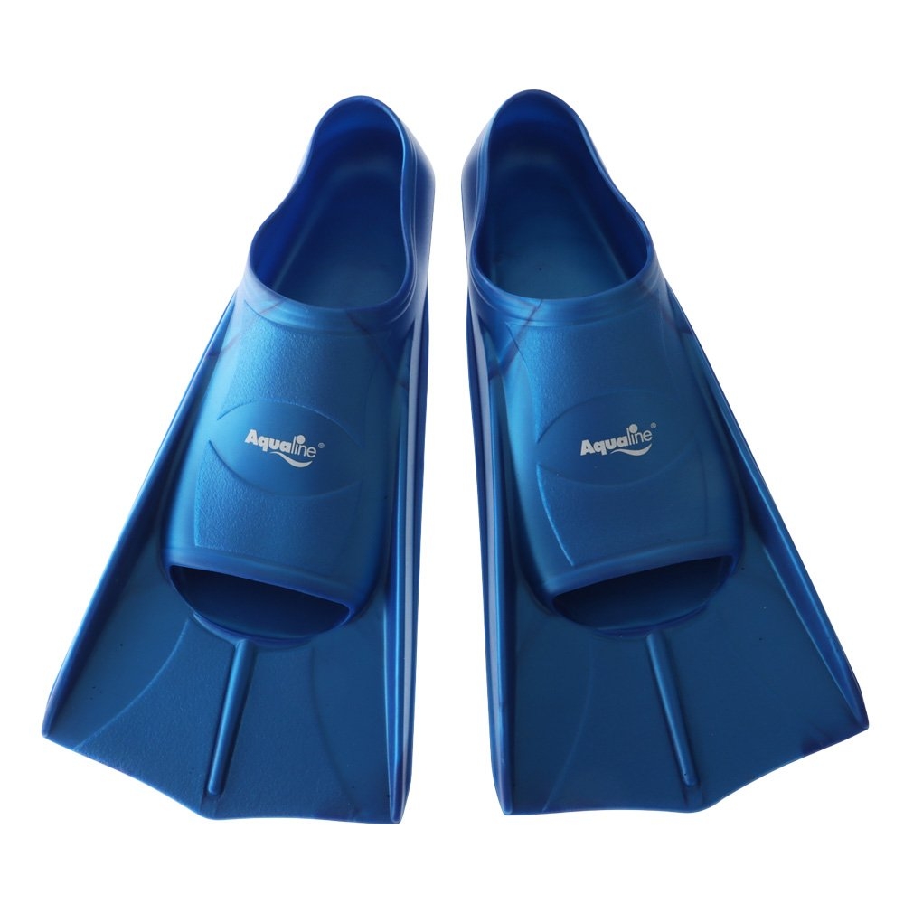 Aqualine Short Swimming Training Fins Blue EU39/40 / US6/7
