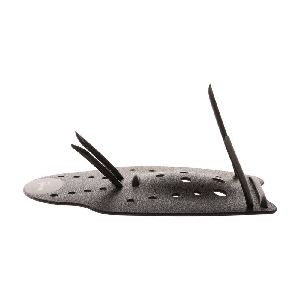 Aqualine Contoured Swimming Hand Paddles Large Black