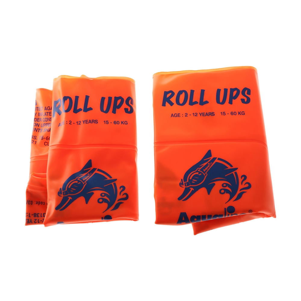Aqualine Roll Up Kids Inflatable Swimming Arm Floaties 2-12y