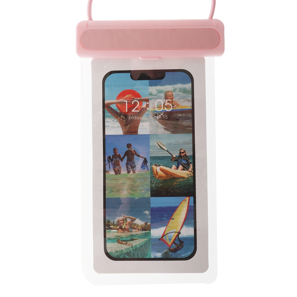 Waterproof Phone Case 22 x 11cm Pink