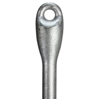 Galvanised Collapsible Anchor 3.2kg Thumbnail Galvanised Collapsible Anchor 3.2kg