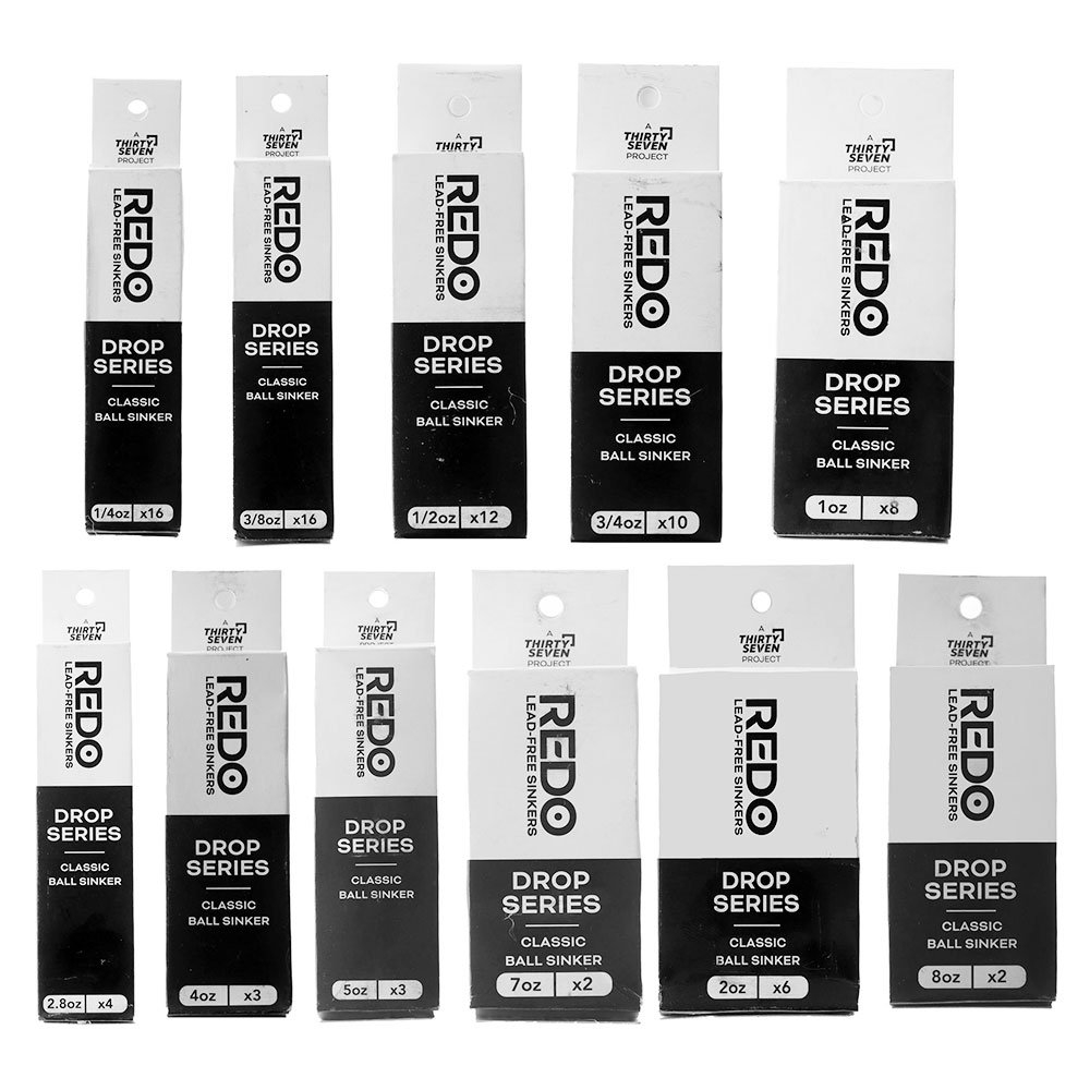 Thirty-Seven REDO Drop Series Lead-Free Ball Sinker