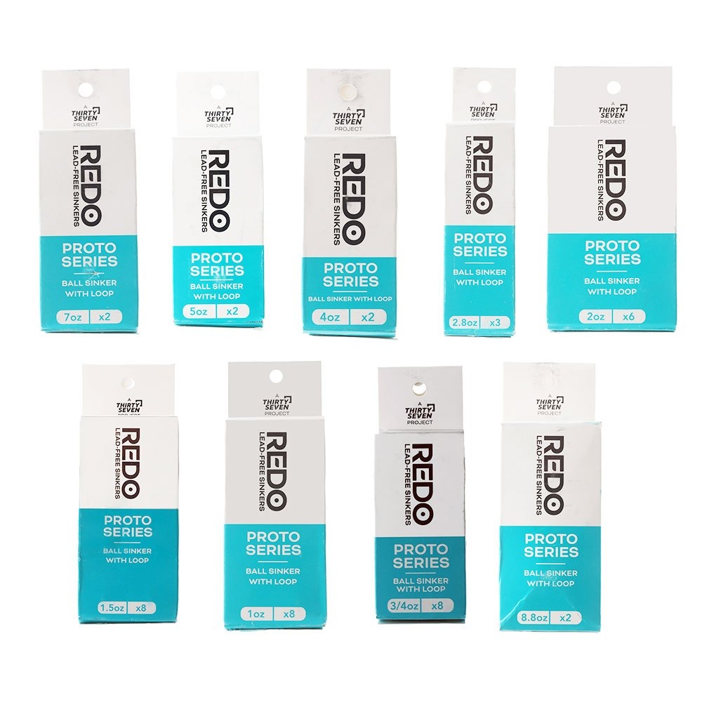 Thirty-Seven REDO Proto Series Lead-Free Ball Sinker