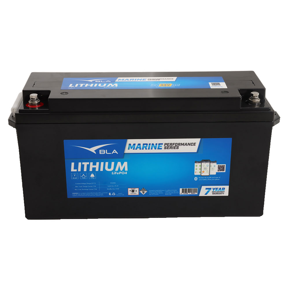 BLA Marine Performance LiFePO4 Lithium Battery 24V 75Ah Bluetooth
