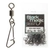 Black Magic Rolling Snap Swivel Bulk Pack 10kg Qty 29