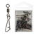 Black Magic Rolling Snap Swivel 4-8kg Qty 14