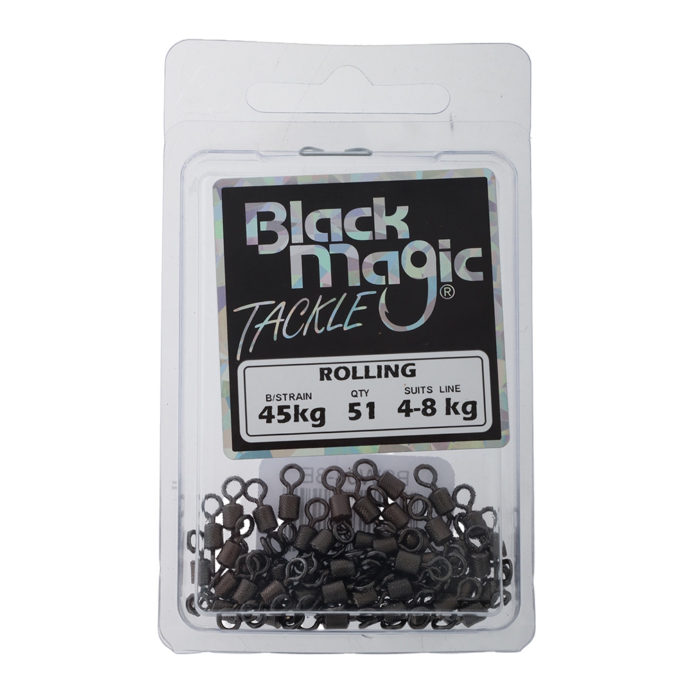 Black Magic Rolling Swivels 4-8kg Qty 51