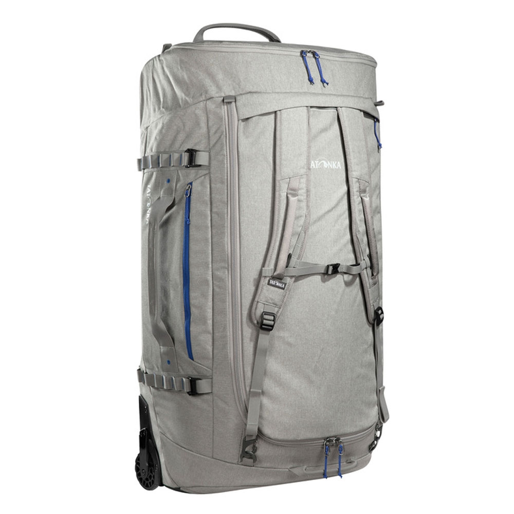 Tatonka Duffle Roller Foldable Wheeled Bag / Backpack 140L Grey