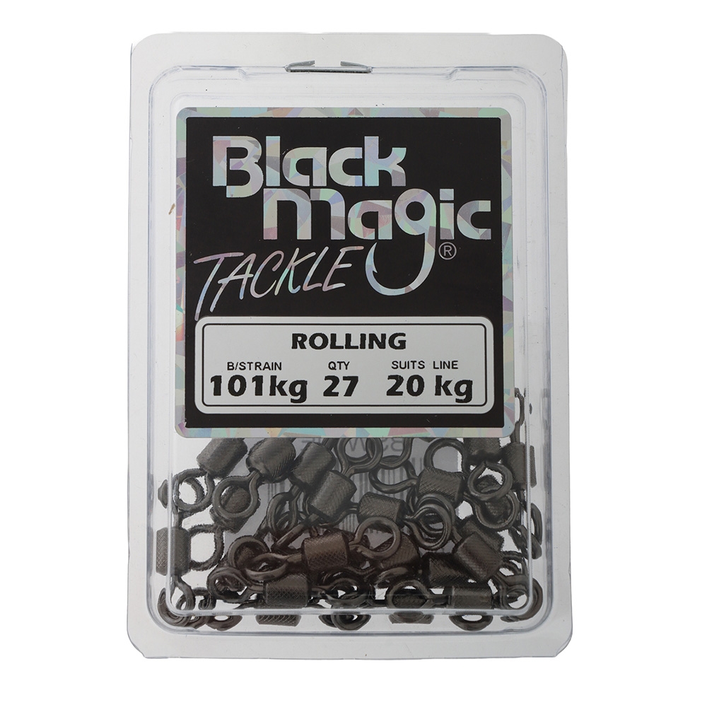 Black Magic Rolling Swivels 20kg Qty 27