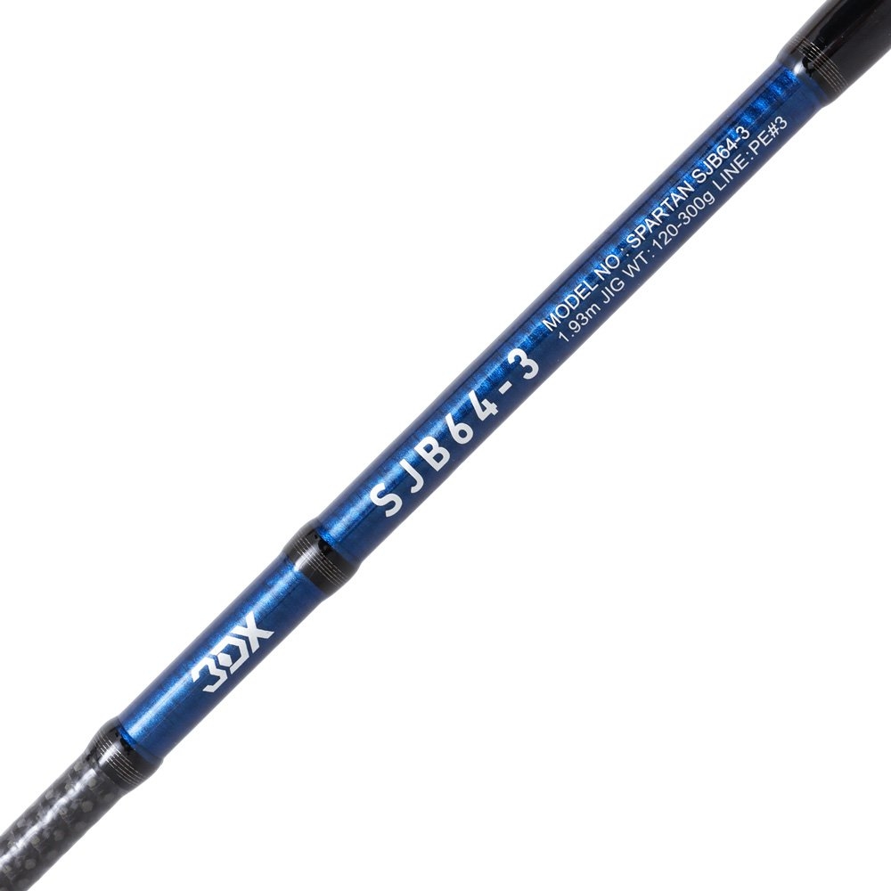 Daiwa Spartan SJB64-3 Slow Jig Overhead Rod 6ft 4in PE3 1pc