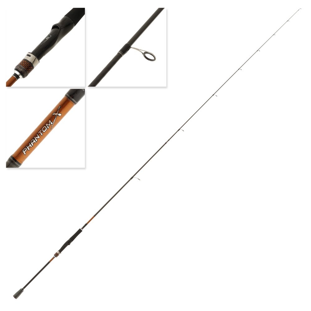 Daiwa 23 Phantom X 762ULXS Ultralight Spin Rod 7ft 6in 1-4kg 2pc