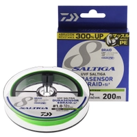 Daiwa UVF Saltiga Durasensor X8 +Si2 Braid Chartreuse Green 200m PE1.0 18lb 0.165mm Thumbnail Daiwa UVF Saltiga Durasensor X8 +Si2 Braid Chartreuse Green 200m PE1.0 18lb 0.165mm