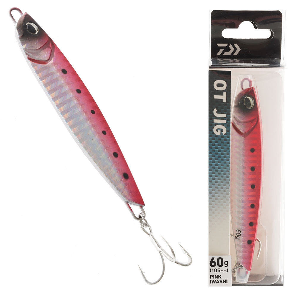 Daiwa OT Metal Casting Jig Pink Iwashi 60g 105mm