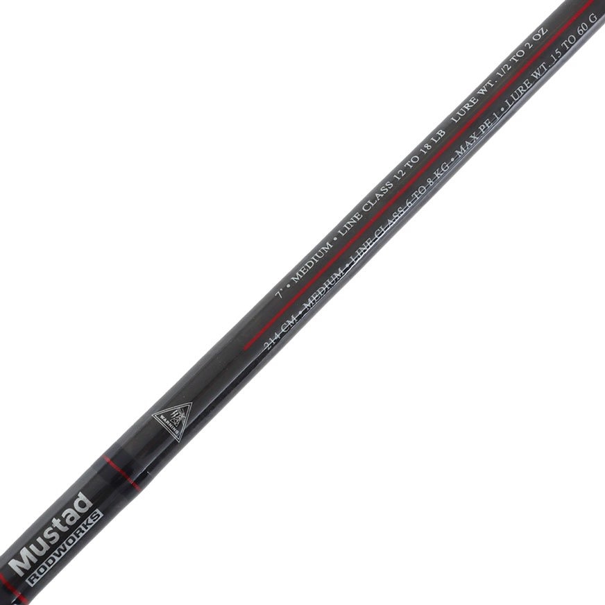 Mustad Vantage FX Medium Spinning Rod 7ft 6-8kg 1pc