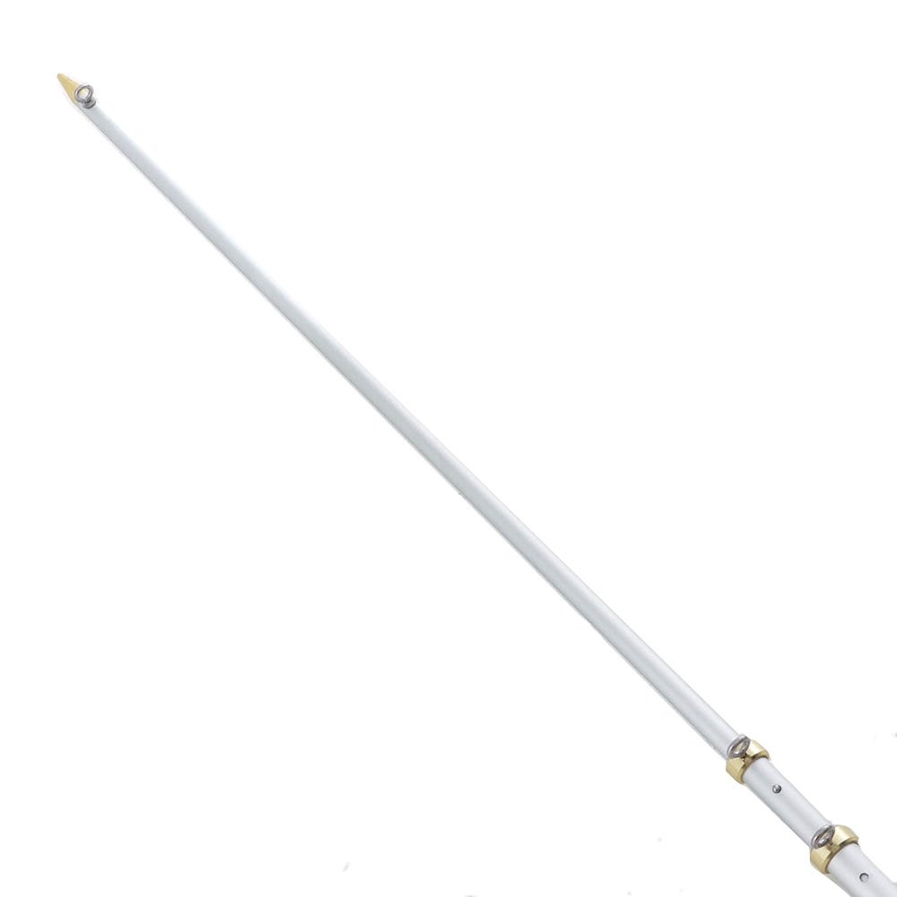 TACO Marine Aluminium Rigid Telescopic Outriggers Pair 15ft/4.6m Silver/Gold