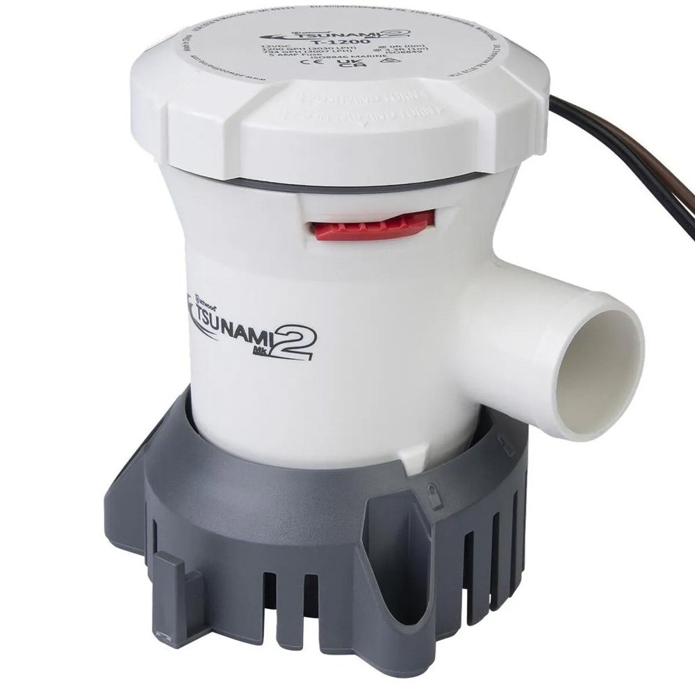 Attwood Tsunami MK2 T1200 Bilge Pump 1200GPH 24V