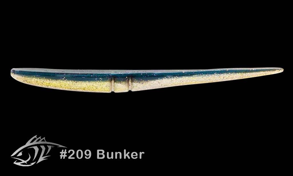 Lunker City Slug-Go Soft Bait 23cm Qty 8 Bunker Lunker City Slug-Go Soft Bait 23cm Qty 8 Bunker