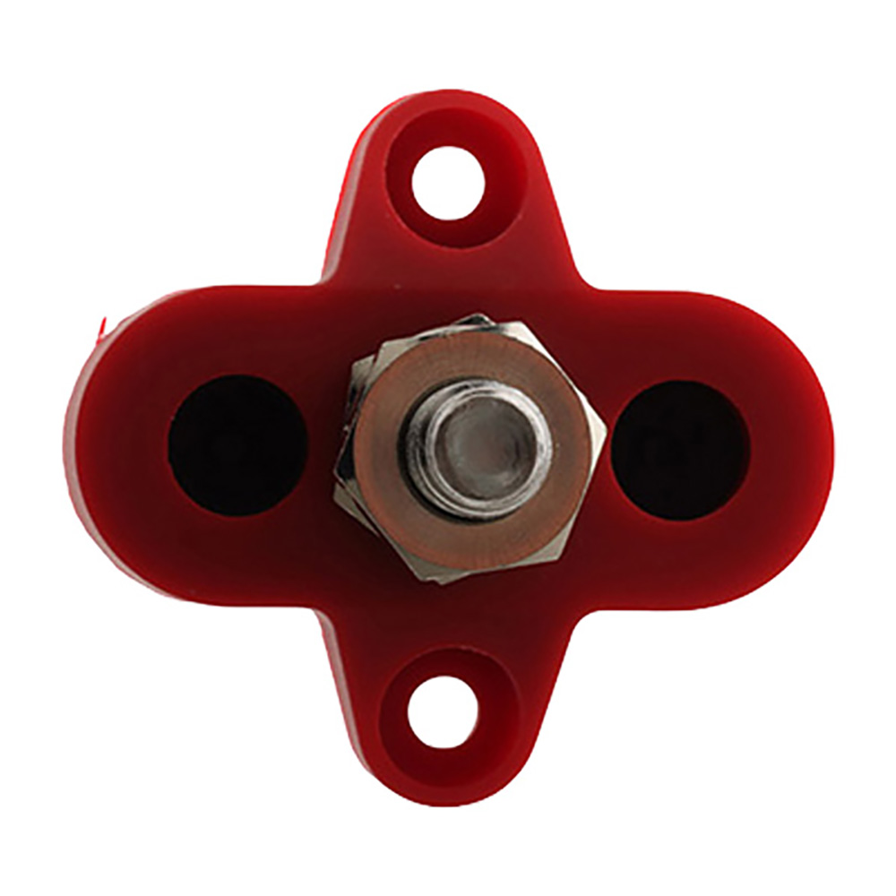 BLA Insulated Single Terminal Stud 8mm Red