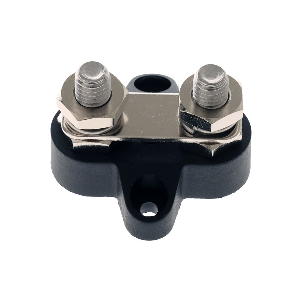 BLA Insulated Dual Terminal Stud 8mm Black