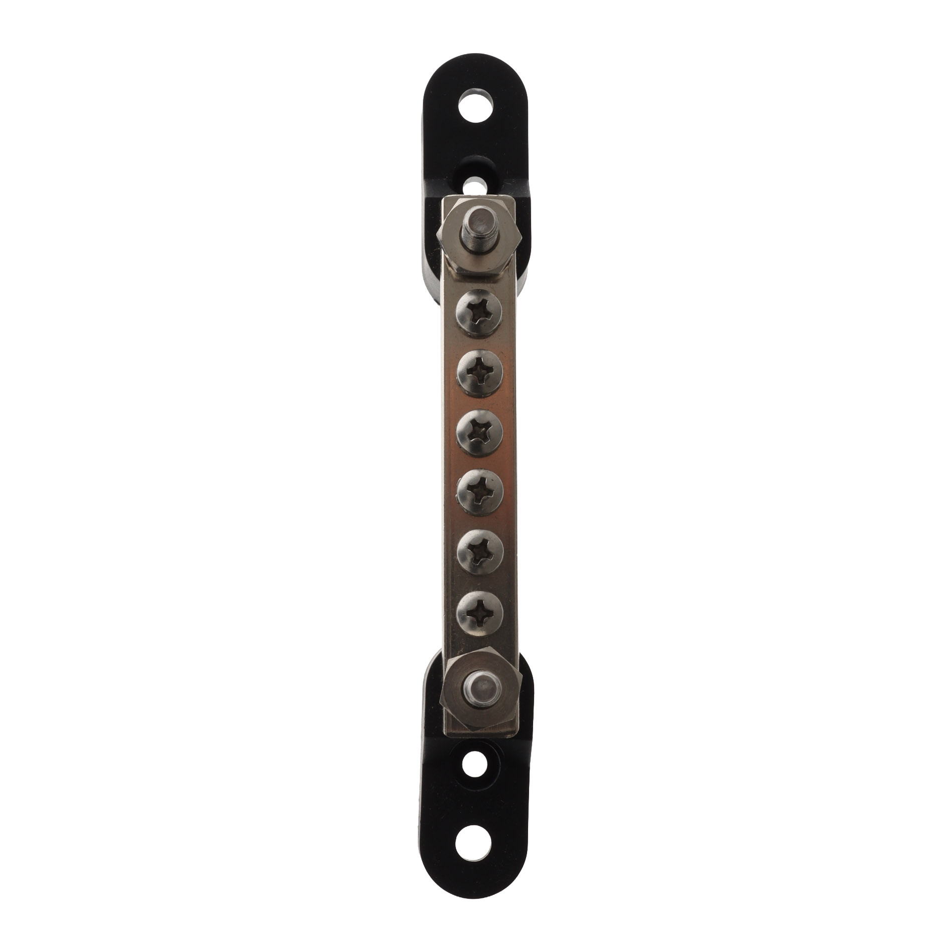 BLA 6-Way Brass Bus Bar with Cover