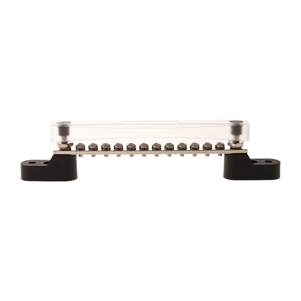 BLA 12-Way Brass Bus Bar with Cover