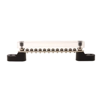 BLA 12-Way Brass Bus Bar with Cover Thumbnail BLA 12-Way Brass Bus Bar with Cover