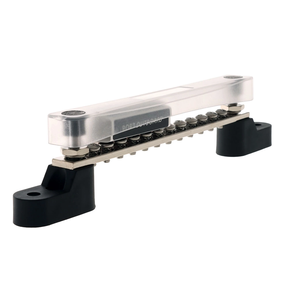 BLA 12-Way Brass Bus Bar with Cover BLA 12-Way Brass Bus Bar with Cover