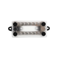 BLA 6-Way Dual Brass Bus Bar with Cover Thumbnail BLA 6-Way Dual Brass Bus Bar with Cover