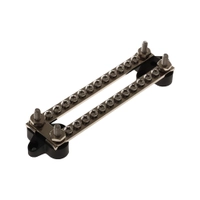 BLA 12-Way Dual Brass Bus Bar with Cover Thumbnail BLA 12-Way Dual Brass Bus Bar with Cover