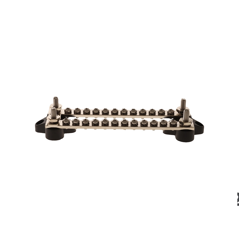BLA 12-Way Dual Brass Bus Bar with Cover BLA 12-Way Dual Brass Bus Bar with Cover