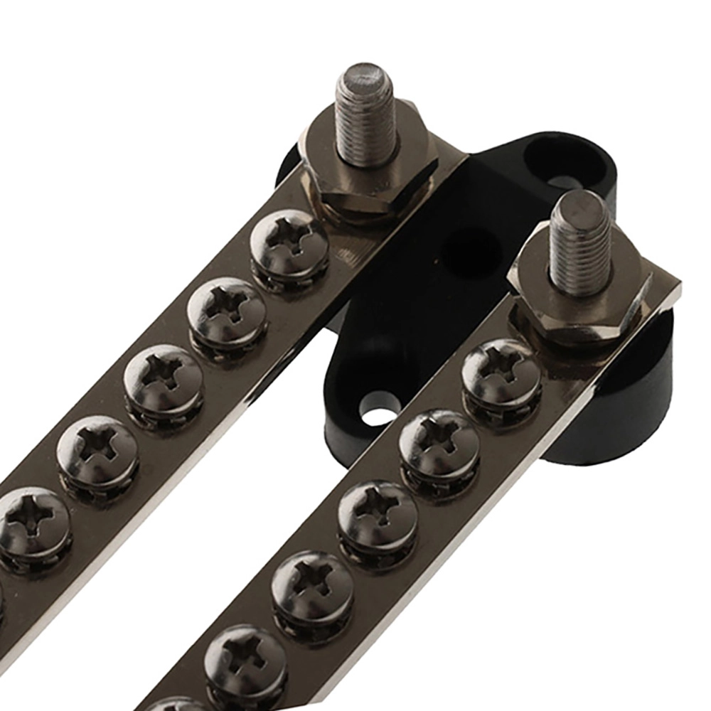BLA 12-Way Dual Brass Bus Bar with Cover BLA 12-Way Dual Brass Bus Bar with Cover