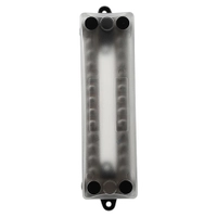 BLA 12-Way Dual Brass Bus Bar with Cover Thumbnail BLA 12-Way Dual Brass Bus Bar with Cover