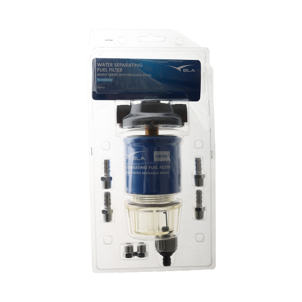 BLA Micro Clear Bowl Fuel Filter Assembly