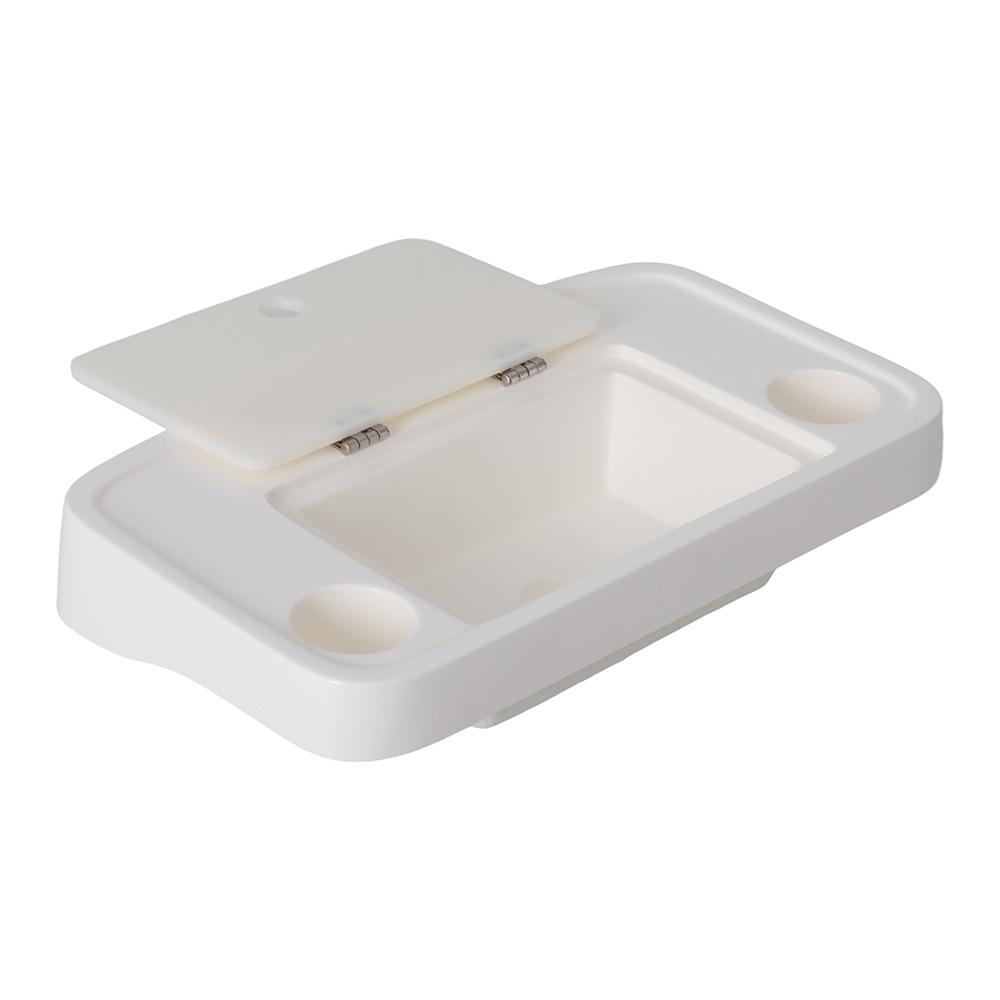 SeaKing JJ-12 Fibreglass Bait Board with 2 Cup Holders - 600 x 350mm