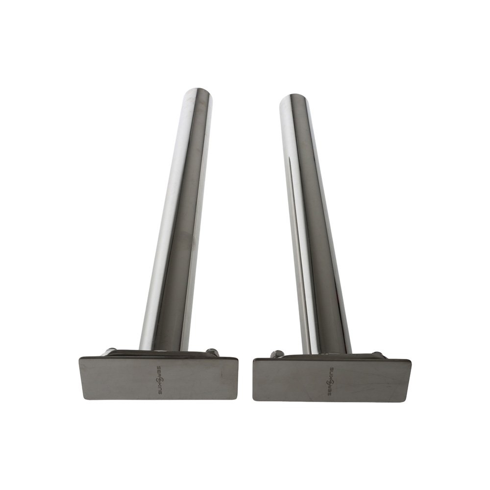 SeaKing SK-B01 Fibreglass Bait Board with 2 Rod Holders - 650 x 430mm