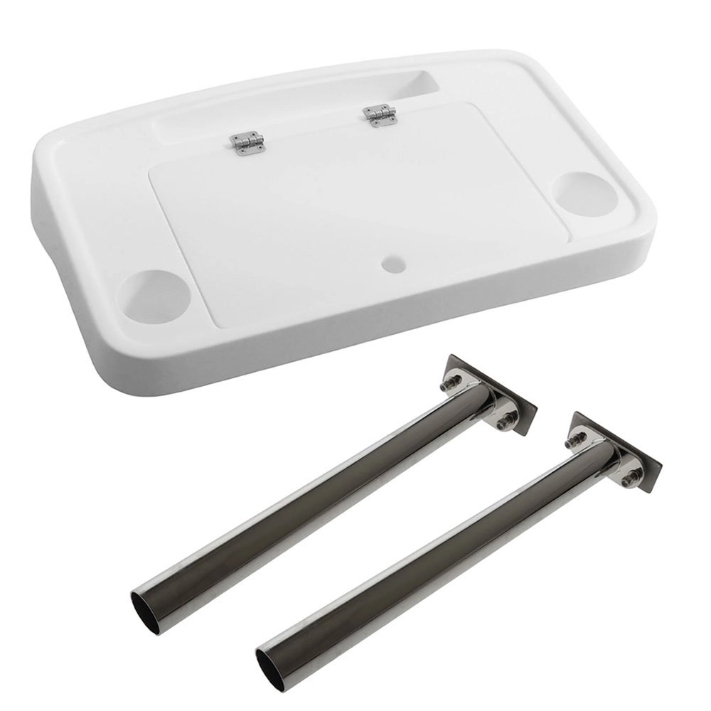 SeaKing HJ-15 Fibreglass Bait Board with Knife Tray and 2 Cup Holders - 700 x 415mm SeaKing HJ-15 Fibreglass Bait Board with Knife Tray and 2 Cup Holders - 700 x 415mm