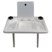 SeaKing SK-B02 Fibreglass Bait Board with 2 Rod Holders and 2 Cup Holders - 650 x 430mm Thumbnail SeaKing SK-B02 Fibreglass Bait Board with 2 Rod Holders and 2 Cup Holders - 650 x 430mm