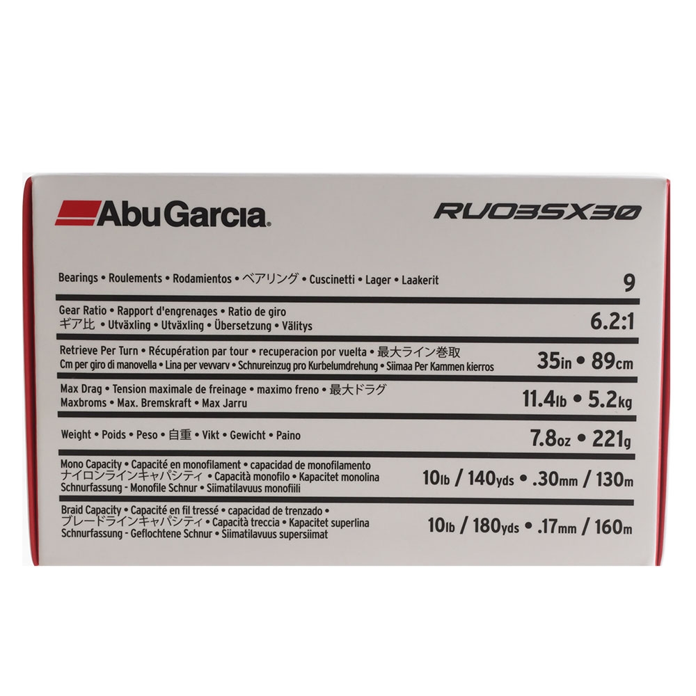 Abu Garcia Revo3 SX SP30 Spinning Reel