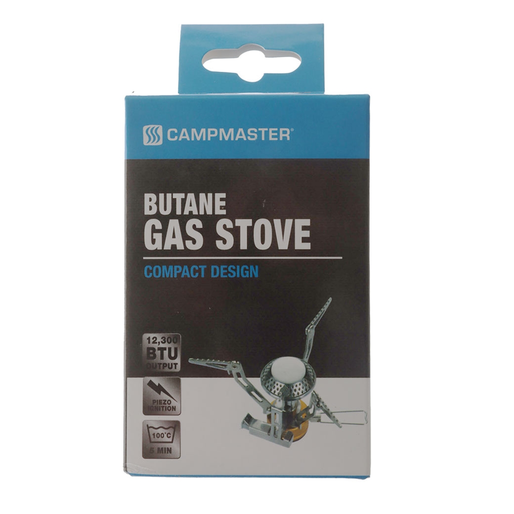 Campmaster Backpackers Mini Piezo Camping Gas Stove