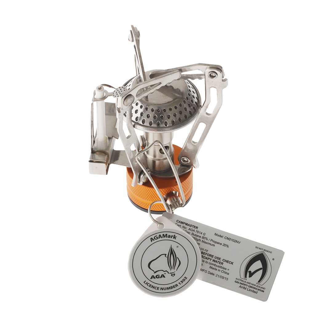 Campmaster Backpackers Mini Piezo Camping Gas Stove