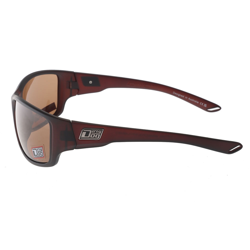 Dirty Dog Virtual Polarised Sunglasses Brown