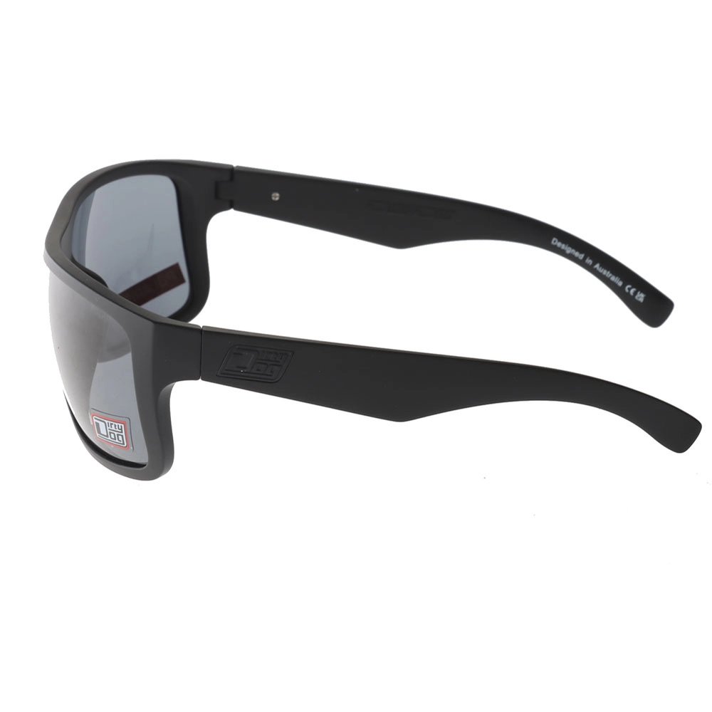 Dirty Dog Anvil Polarised Sunglasses Black Frame Grey Lens Dirty Dog Anvil Polarised Sunglasses Black Frame Grey Lens