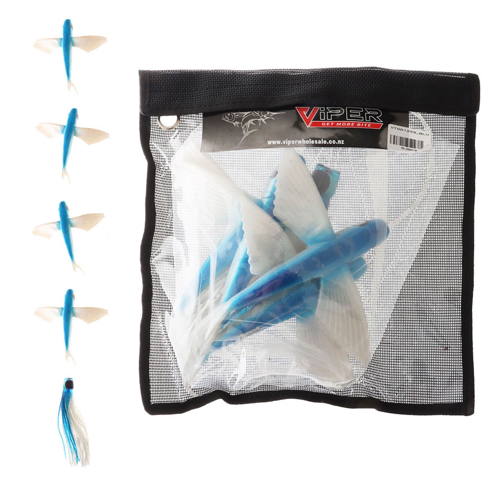 Viper Tackle Flying Fish Daisy Chain Blue/White