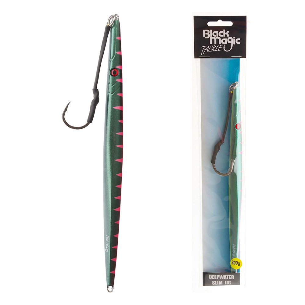 Black Magic Deepwater Slim Jig 300g Silhouette