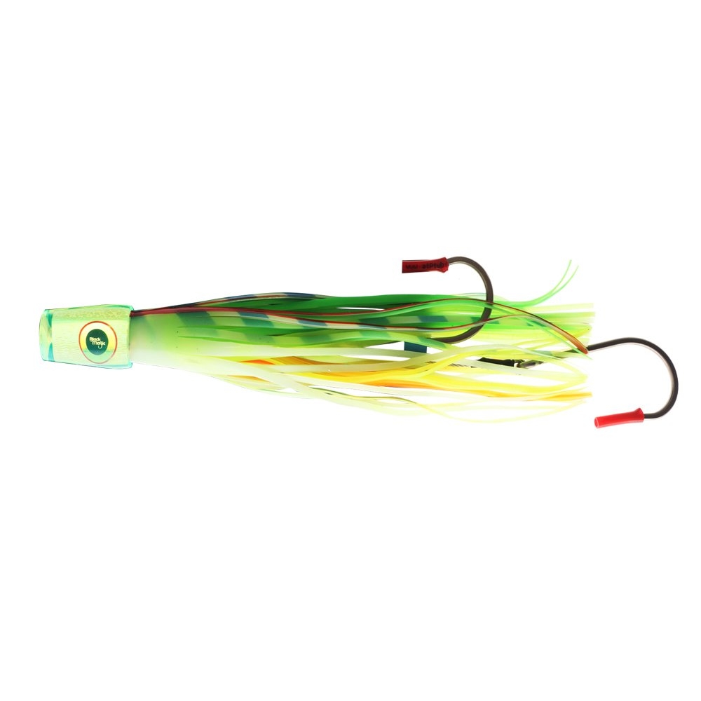 Black Magic Super Stripey XT Tuna Lure 270mm Double Rigged Super Lumo