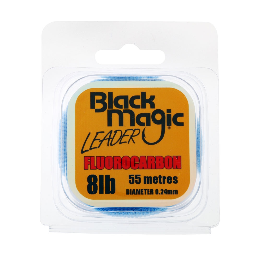 Black Magic Freshwater Fluorocarbon Line 8lb 55m