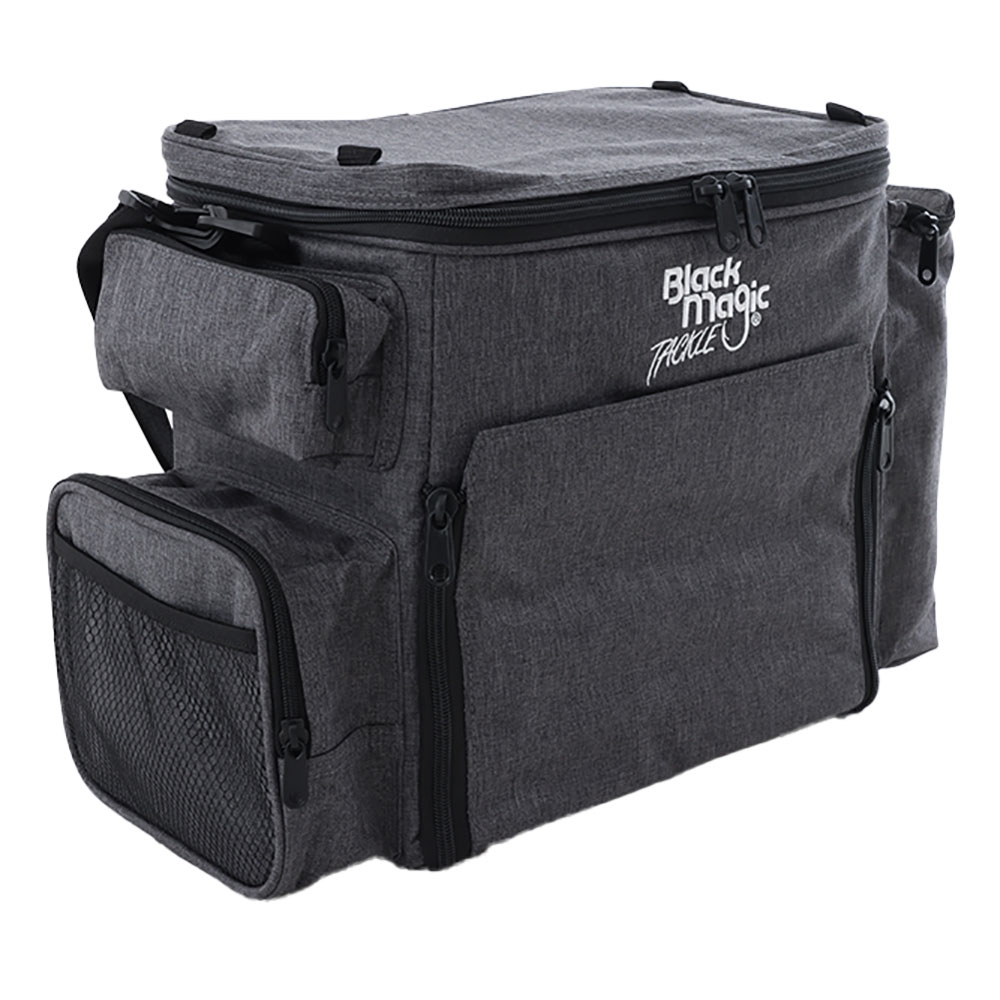 Black Magic Tackle Bag Grey