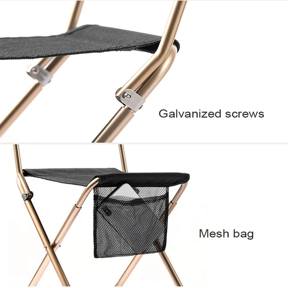 Naturehike Ultralight Aluminium Folding Camping Chair Khaki