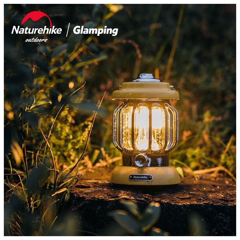 Naturehike Outdoor Atmosphere Portable LED Camping Lantern Grey/Blue
