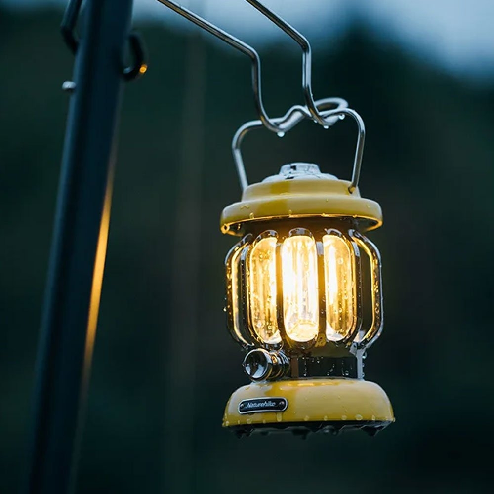 Naturehike Outdoor Atmosphere Portable LED Camping Lantern Grey/Blue